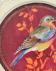 Set of Four Brown And White Bird No Entertainment No Food & Beverage No Fantasy & Sci-Fi Flower Metal No People Circle No Spiritual & Religious