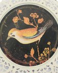 Set of Four Brown And White Bird No Entertainment No Food & Beverage No Fantasy & Sci-Fi Flower Metal No People Circle No Spiritual & Religious