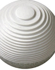 12" White Sandstone Garden Stone