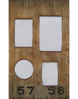 Multiple Sizes Brown Distressed Solid Wood Tabletop Picture Frame