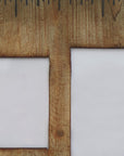 Multiple Sizes Brown Distressed Solid Wood Tabletop Picture Frame