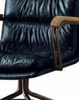 Coffee and Dark Brown Swivel Rolling Executive Office Chair