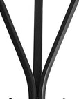 72" Black Metal Coat Rack