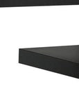 60" Dark Brown Cabinet Enclosed Storage TV Stand