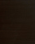 10.25" X 15.75" X 24.5" Cappuccino Finish And Gold Laminated Drawer Accent Table