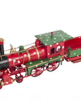 Handmade Tin Christmas Train Model