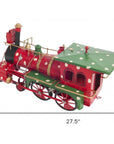Handmade Tin Christmas Train Model