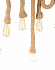 5" X 30" X 50" 6 Bulbs Medusa Pendant Lamp