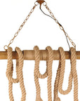 5" X 30" X 50" 6 Bulbs Medusa Pendant Lamp