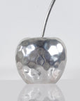Delicious Hammered Finish Apple Statue