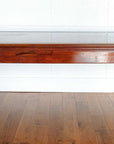 23" Dark Brown Glass Standard Display Stand