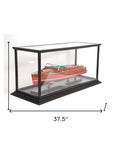 14" X 37.5" X 15" Display Case For Speed Boat