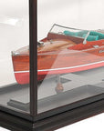 14" X 37.5" X 15" Display Case For Speed Boat