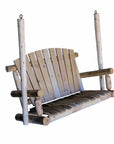 48" X 24" X 48" Natural Wood Porch Swing