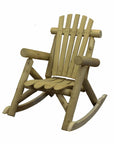 31" X 42" X 41" Natural Wood Rocking Chair