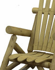 31" X 42" X 41" Natural Wood Rocking Chair