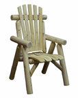 28" X 26" X 42" Natural Wood Dining Chair