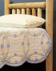 Natural Clear Finish Cedar Log Queen Headboard