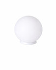 7" White Baseball Globe Lamp With Novelty