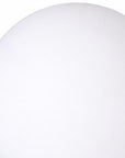7" White Baseball Globe Lamp With Novelty