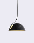 19 X 19 X 40.5 Black Aluminum Pendant Lamp