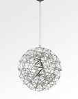 17 X" 17" Stainless Steel Pendant Lamp