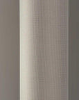 59" Brass Column With Beige Fabric Shade