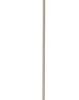 71" Brushed Led Torchiere Floor Lamp With White Empire Shade