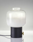 Mod Pod Black Glass Table Lamp