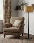 60" White Floor Lamp With White Fabric Drum Shade