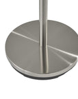 68" Brushed Steel Brushed Steel Coat Rack