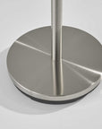 68" Brushed Steel Brushed Steel Coat Rack