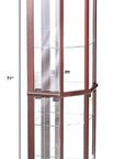 16" Dark Brown Display Stand