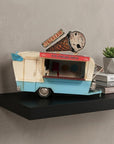 Ice Cream Trailer Metal Model