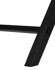 55" White and Black L Shape Computer Desk