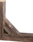 Set Of Two Natural Weathered Gray Corbels