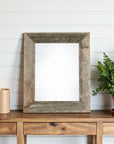 8.5" x 11" Gray Wood Tabletop Picture Frame