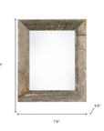 5" x 7" Gray Wood Tabletop Picture Frame
