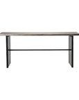 70" Brown Solid Wood Solid Console Table