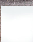 22" x 28" Gray Wood Hanging Picture Frame