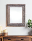 18" x 24" Gray Wood Hanging Picture Frame
