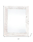 18" x 24" White Wood Hanging Picture Frame