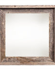 12" x 12" Gray Wood Tabletop Picture Frame