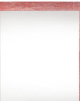 16" x 20" Red Wood Hanging Picture Frame