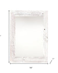 11" x 17" White Wood Hanging Picture Frame