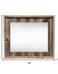 11" x 14" Red Wood Hanging Picture Frame