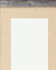 11" x 14" Gray Wood Hanging Picture Frame