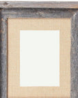 11" x 14" Gray Wood Hanging Picture Frame