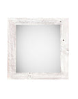 12" x 12" White Wood Tabletop Picture Frame