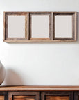 8" x 10" Gray Distressed Wood Hanging Picture Frame